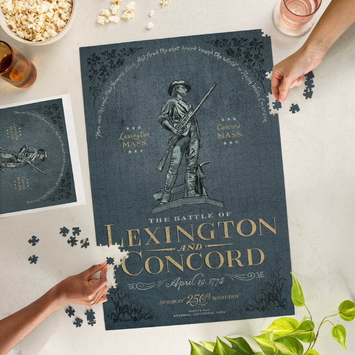 The Battle of Lexington and Concord Puzzle