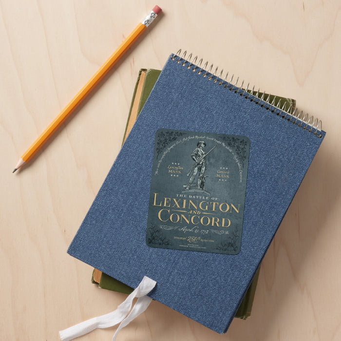 The Battle of Lexington and Concord Die-Cut Sticker