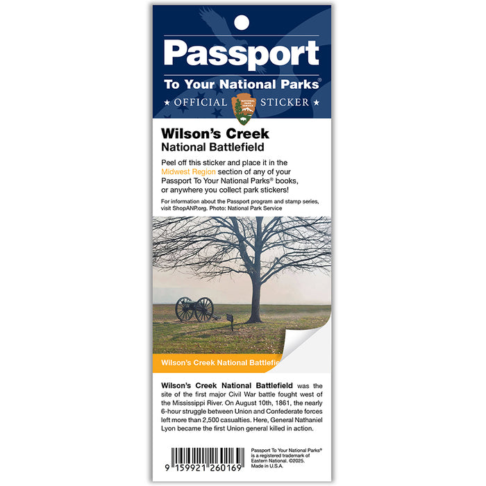 Wilson's Creek NB Passport Sticker