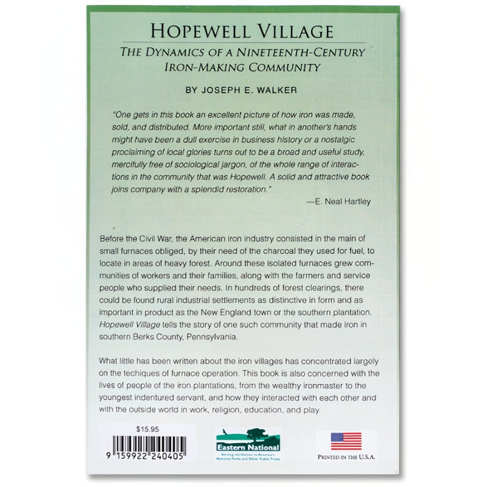 Hopewell Village: The Dynamics of a Nineteenth Century Iron-Making Community