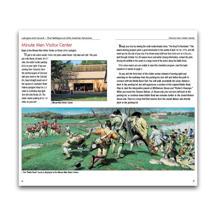 Lexington and Concord: First Battleground of the American Revolution, Driving and Walking Tour