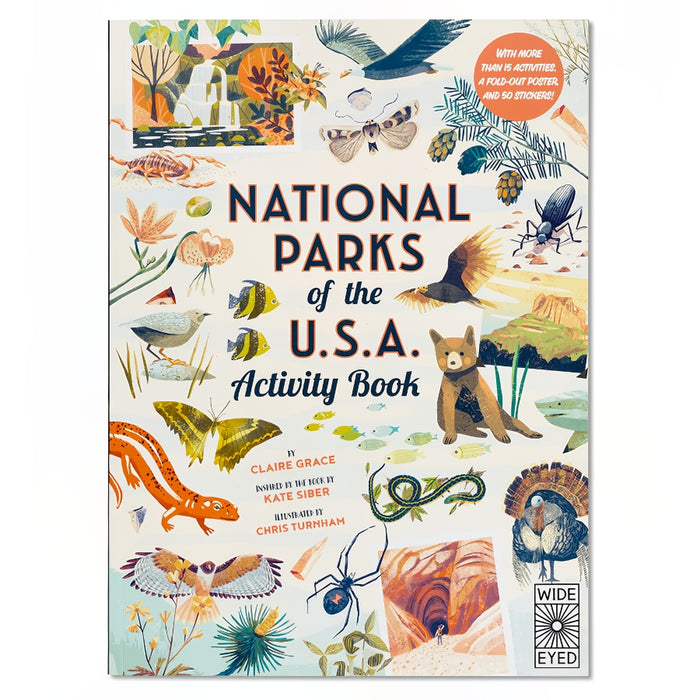 National Parks Of The USA Activity Book