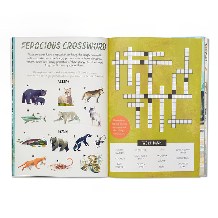 National Parks Of The USA Activity Book