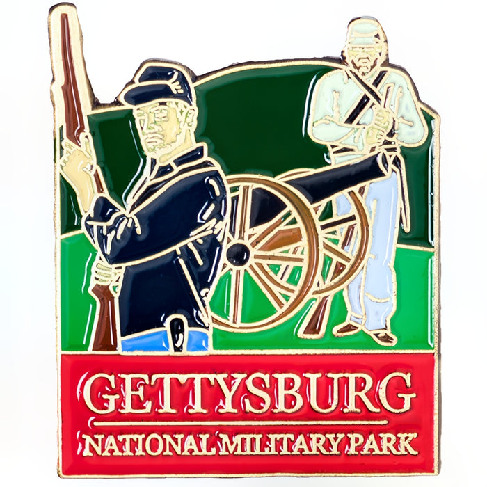 Gettysburg Cannon Pin