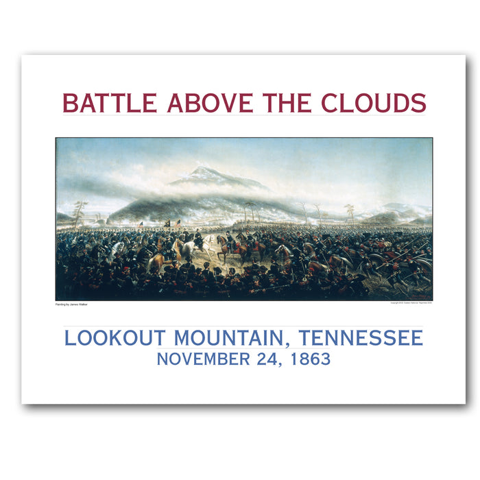 Battle Above the Clouds: Lookout Mountain, Tennessee Poster