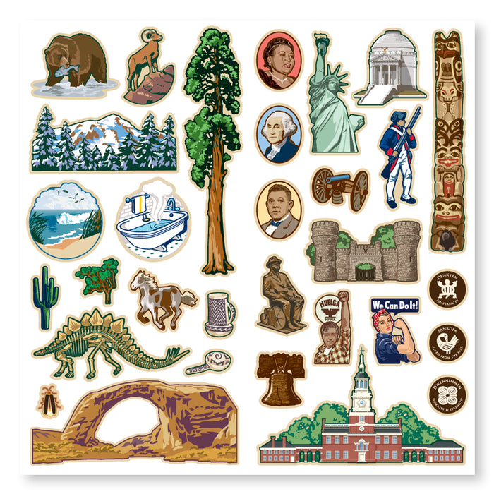 Passport To Your National Parks® Scrapbook Kit Deluxe Edition