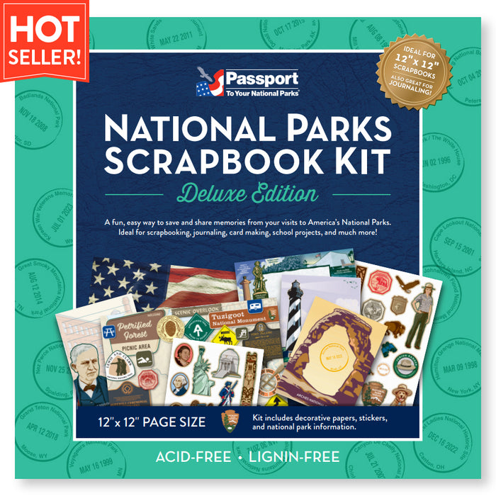 Passport To Your National Parks® Scrapbook Kit Deluxe Edition