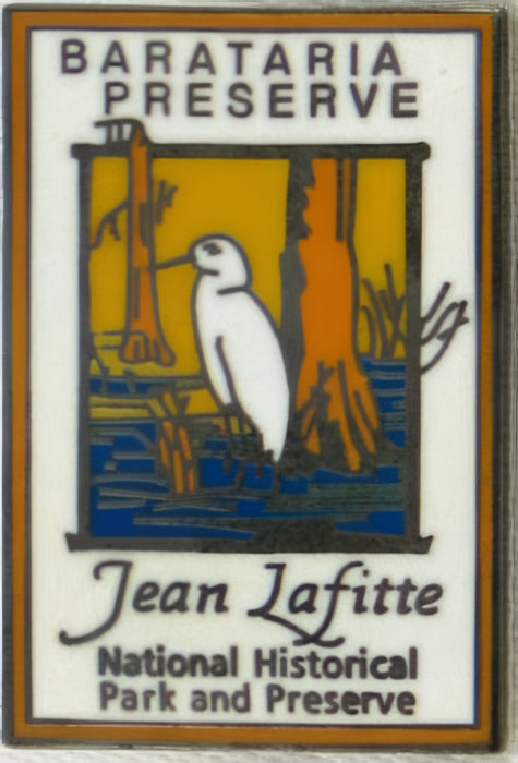 Jean Lafitte NHP&P Barataria Preserve Pin