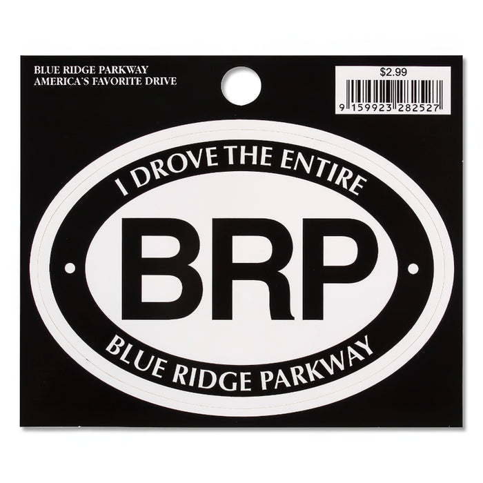 I drove the Entire Blue Ridge Parkway Decal