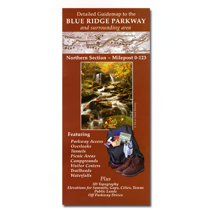 Guidemap to the Blue Ridge Parkway and Surrounding Area: Northern Section