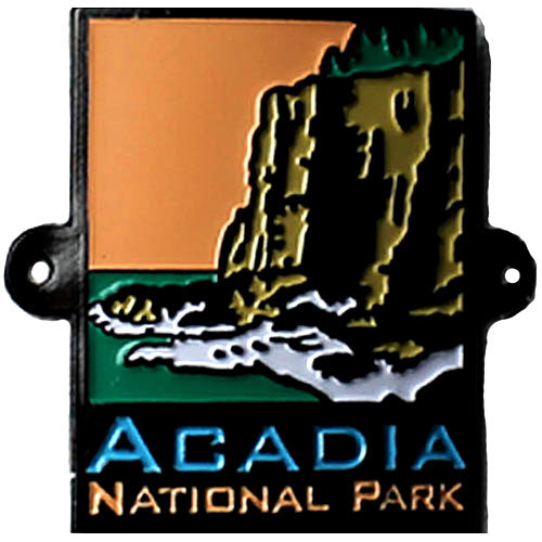 ANP Acadia National Park Walking Stick Medallion