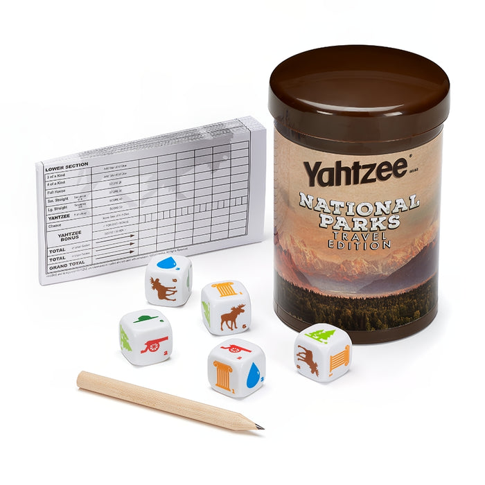 National Parks Yahtzee: Travel Edition