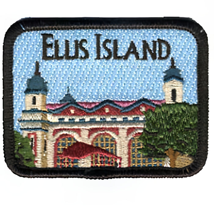 Ellis Island Embroidered Patch