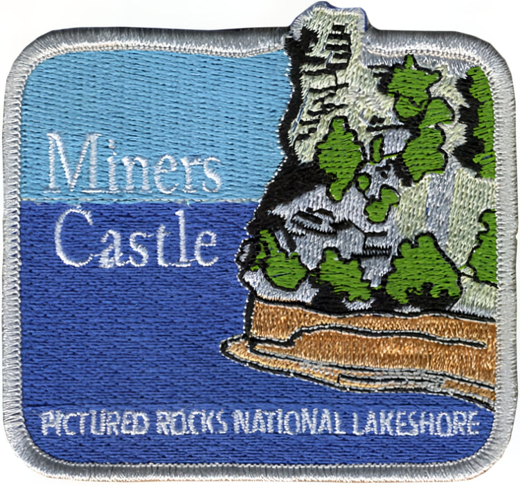 Miners Castle Embroidered Patch