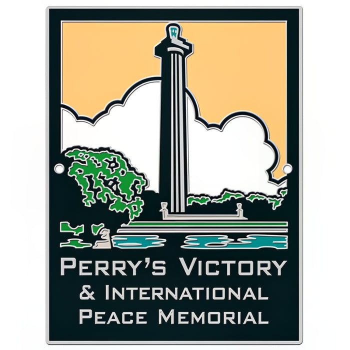 Perry's Victory & International Peace Memorial Hiking Stick Medallion