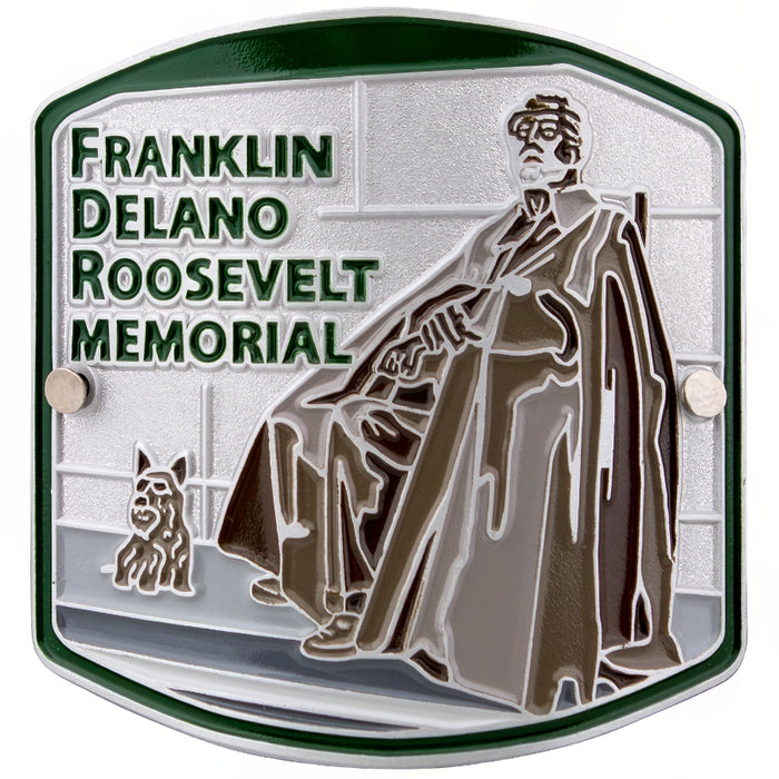 Franklin Delano Roosevelt Memorial Hiking Medallion