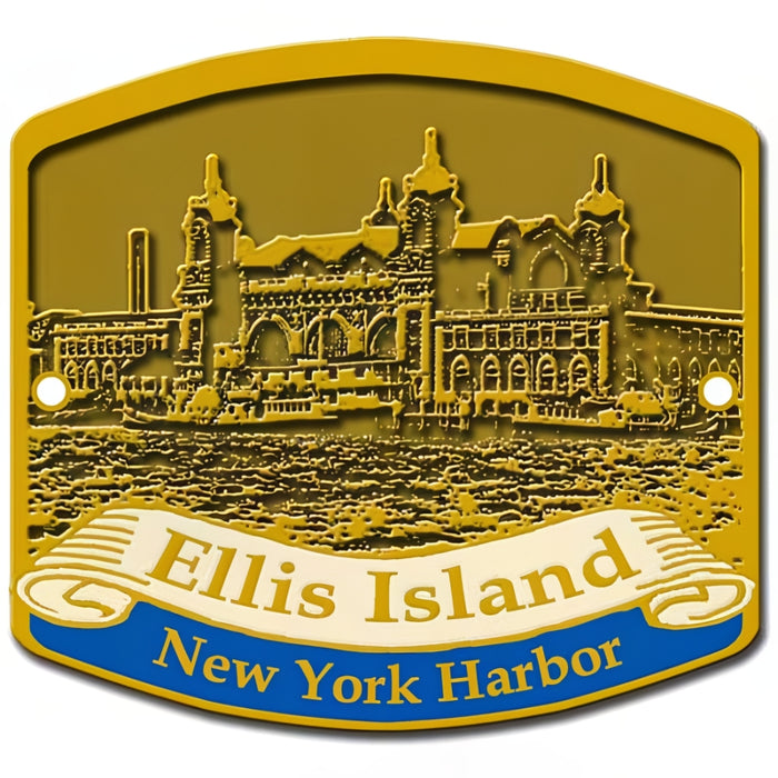 Ellis Island NY Harbor Hiking Medallion