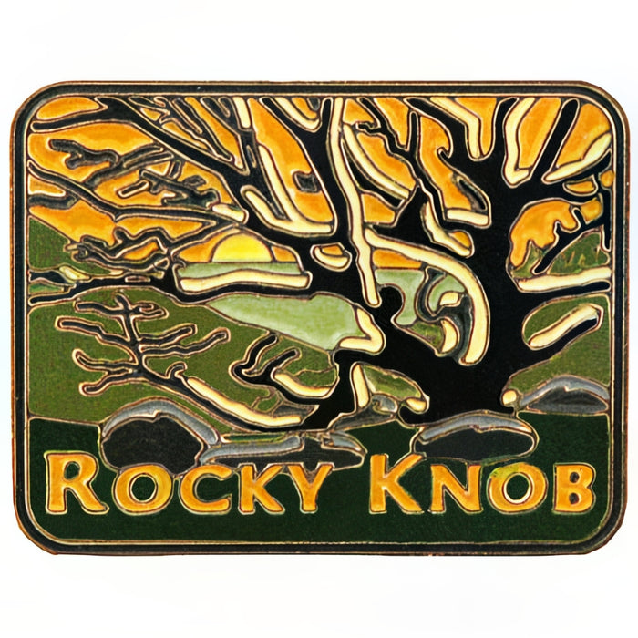 Rocky Knob, Blue Ridge Parkway Collectible Pin