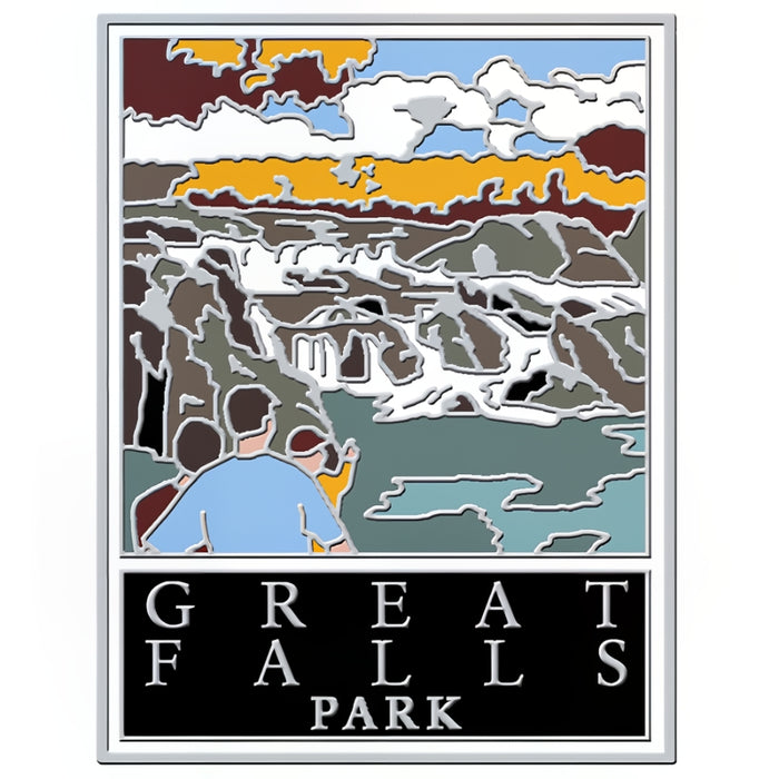Great Falls Park Collectible Lapel Pin