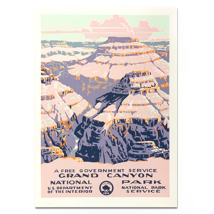 Grand Canyon Classic WPA Travel Poster
