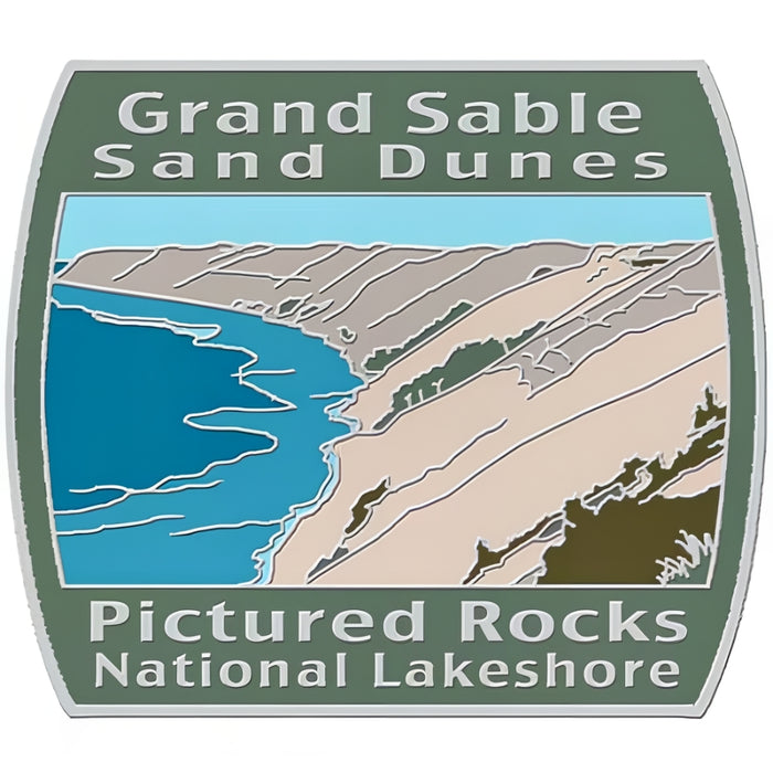 Grand Sable Sand Dunes Pictured Rocks National Lakeshore Magnet