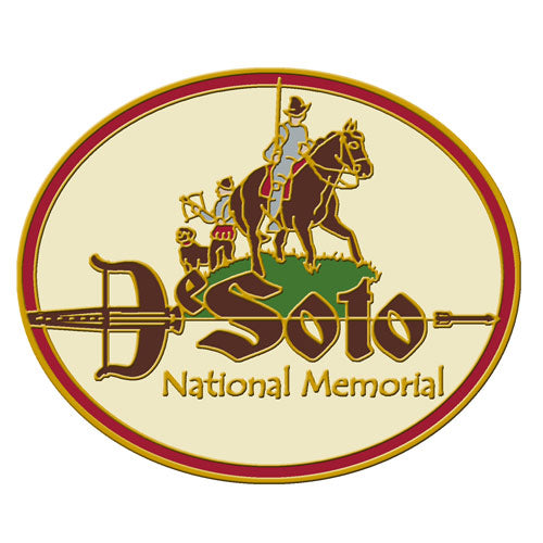 De Soto National Memorial Round Pin