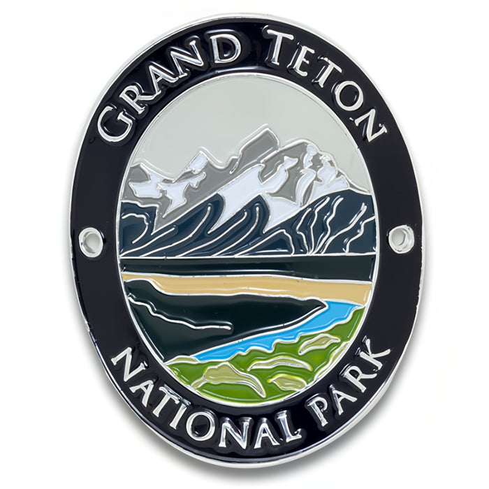 Grand Teton National Park Walking Stick Medallion