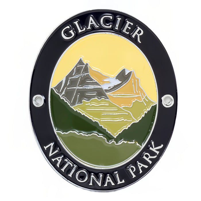 Glacier National Park Walking Stick Medallion