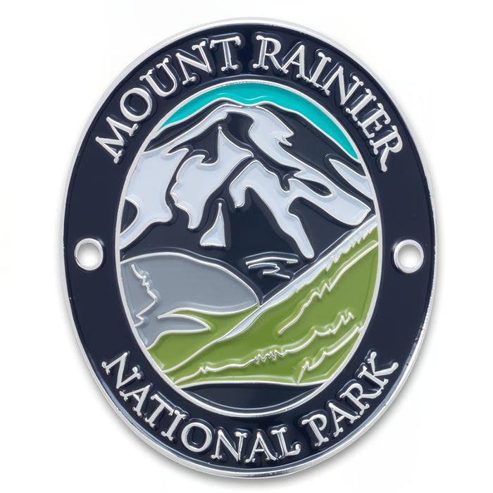 Mount Rainer National Park Walking Stick Medallion