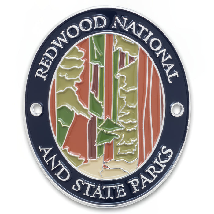 Redwood National and State Parks Walking Stick Medallion