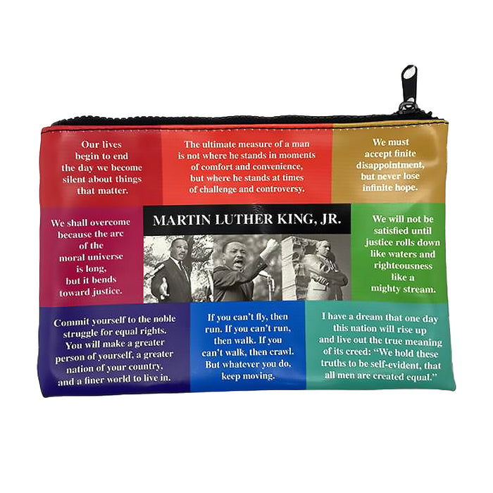 Words of MLK Zipper Pencil Pouch