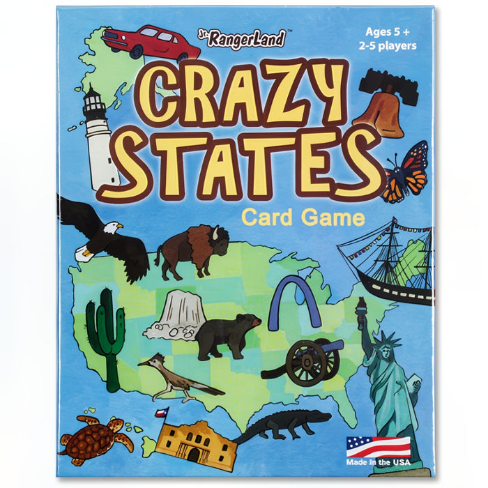 Crazy States Card Game