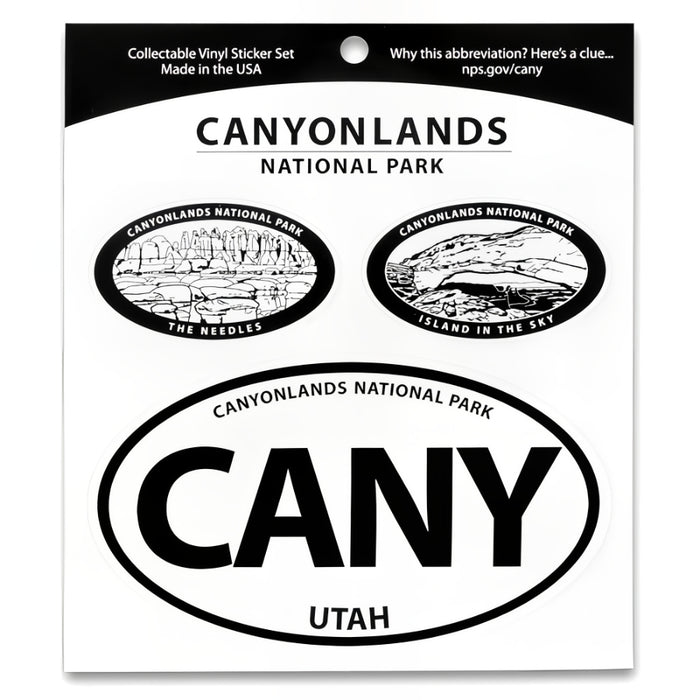 Canyonlands National Triple Decal