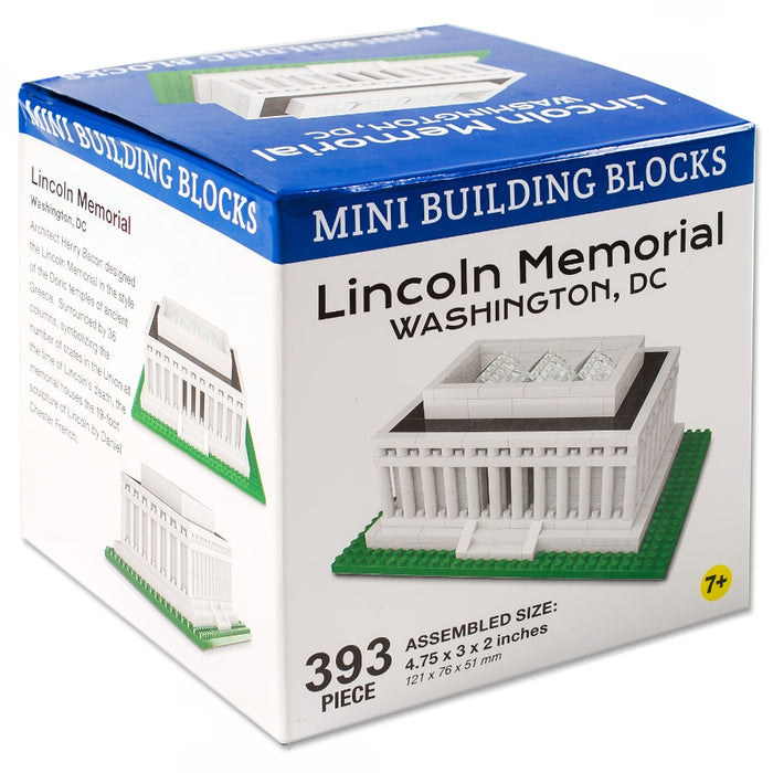 Lincoln Memorial Building Mini Blocks