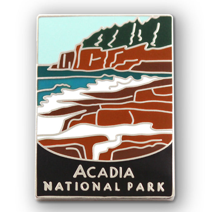 Acadia NP Traveler Pin
