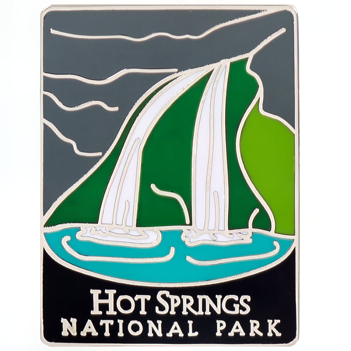 Hot Springs NP Traveler Pin