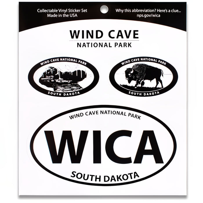 Wind Cave NP Triple Decal