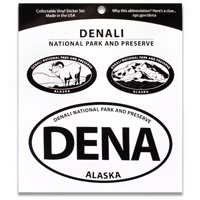 Denali NP Triple Decal