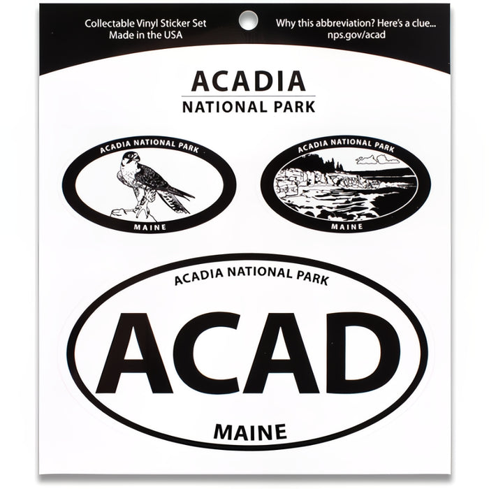 Acadia NP Triple Decal