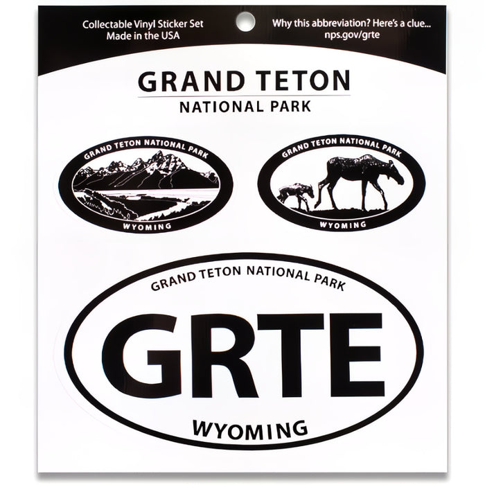 Grand Teton NP Triple Decal