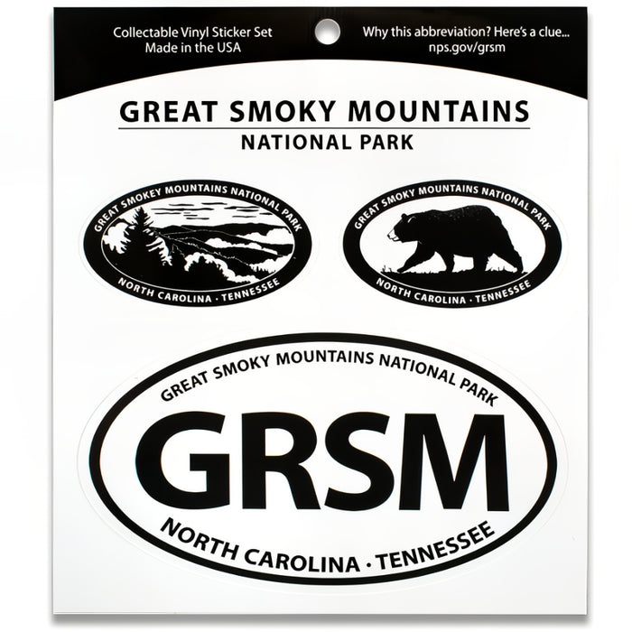 Great Smoky Mountains NP Triple Decal