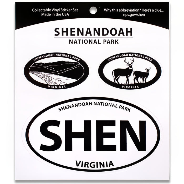 Shenandoah NP Triple Decal