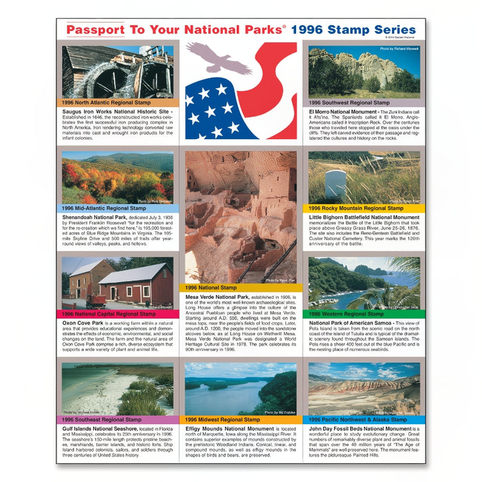 1996 Passport® Stamp Set