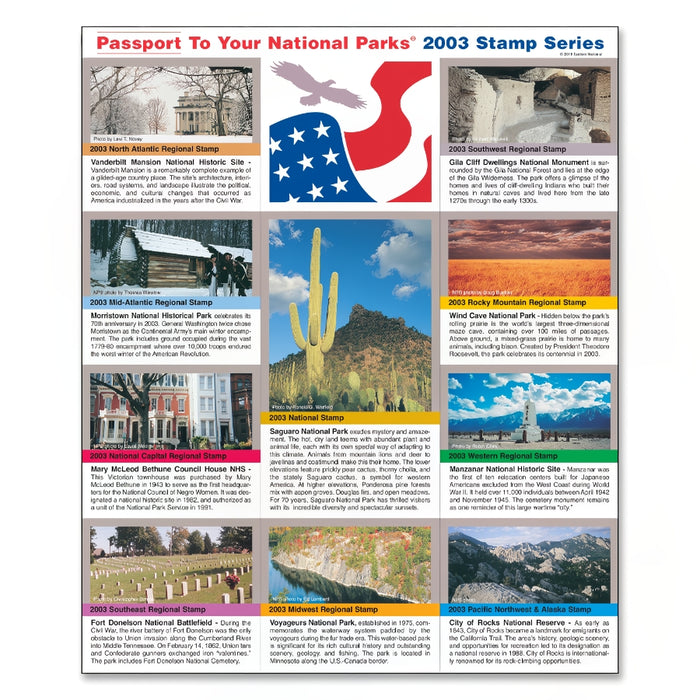 2003 Passport® Stamp Set