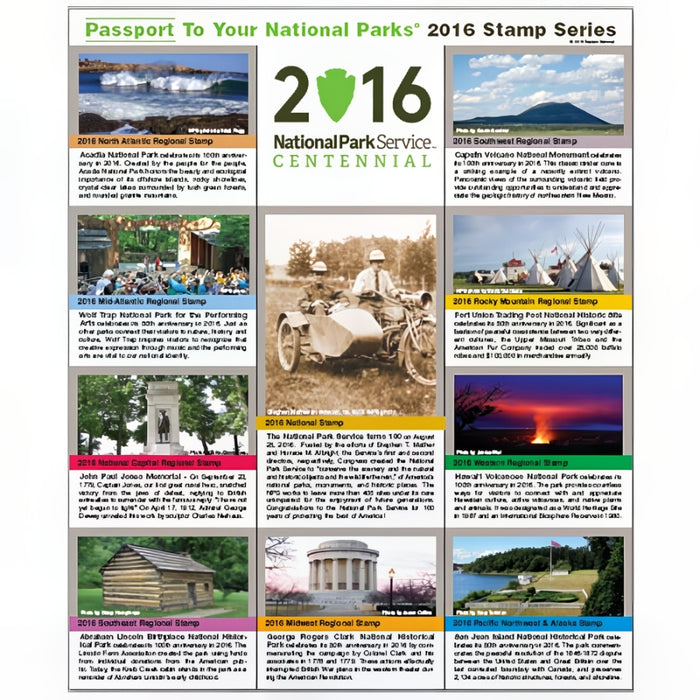2016 Passport® Stamp Set