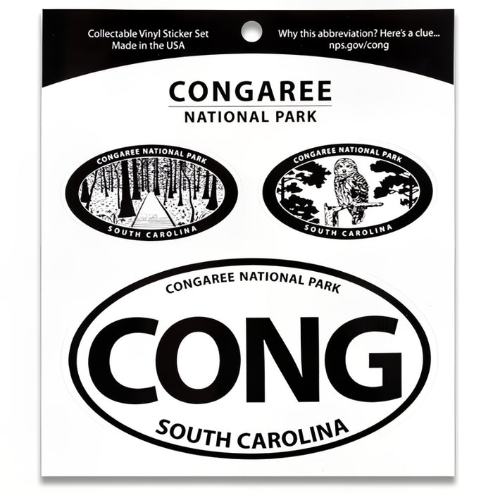 Congaree NP Triple Decal