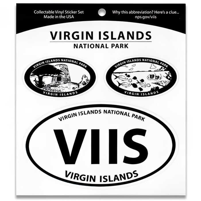 Virgin Islands NP Triple Decal