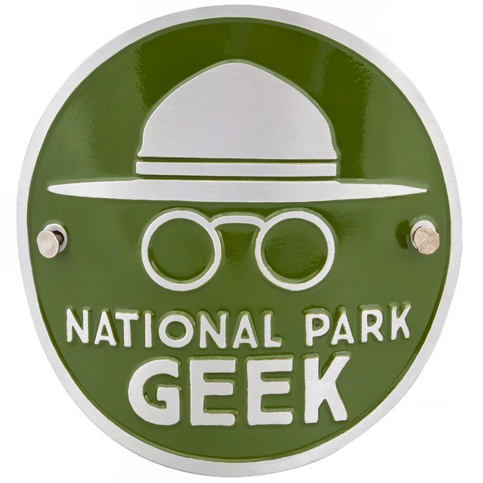 National Park Geek Hiking Medallion