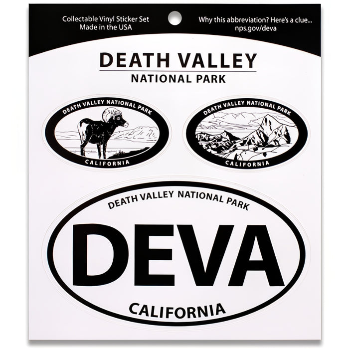 Death Valley NP Triple Decal
