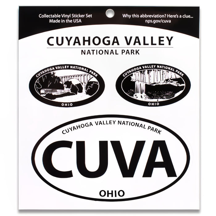 Cuyahoga Valley NP Triple Decal
